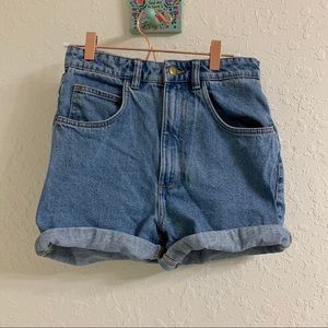 Zara mom shorts